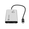 Startech 104B-USBC-MULTIPORT USB C MULTIPORT ADAPTER W/4K60HZ HDMI 2.0B HDR10 VIA DP 1.4 ALT MODE, 3X USB HUB