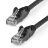 Startech NLBK-25F-CAT6A-PATCH 25FT CAT6A ETHERNET CABLE - BLACK - LOW SMOKE ZERO HALOGEN (LSZH) - 10GBE 500MHZ