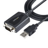 Startech 2P1FFC-USB-SERIAL 2FT (60CM) 2-PORT USB TO SERIAL ADAPTER CABLE, INTERCHANGEABLE DB9 SCREWS/NUTS,