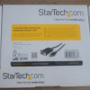 Startech 1P3FFCNB-USB-SERIAL 3FT (1M) USB TO NULL MODEM SERIAL ADAPTER CABLE, COM RETENTION, FTDI, USB-A TO D