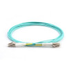Startech 450FBLCLC3PP 3M (9.8FT) LC (UPC) OM4 MULTIMODE FIBER OPTIC CABLE W/PUSH PULL TABS, 50/125M, 1