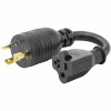 Startech K31D-2U00-POWER-CORD 6IN HEAVY DUTY POWER CORD NEMA L5-20P TO 5-20R