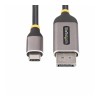 Startech 142-USBC-DP-8K-10F 10FT USB-C DISPLAYPORT CABLE - USB-C TO DP ADAPTER CABLE 8K 60HZ