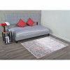 6 x 9 ft. Machine Woven Crossweave Polyester Oriental Rectangle Area Rug Multi Color