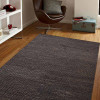 5 x 8 ft. Hand Woven Jute Eco-Friendly Solid Rectangle Area Rug Charcoal