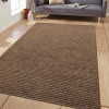 8 x 10 ft. Hand Woven Jute Eco-Friendly Solid Rectangle Area Rug Beige