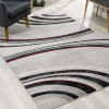 HomeRoots 8 x 11 ft. Gray Modern Geometric Area Rug