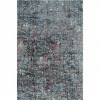 HomeRoots 5 x 8 ft. Blue Chaotic Strokes Area Rug