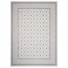 HomeRoots 8 x 10 ft. Gray Diamonds Indoor & Outdoor Area Rug