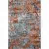 HomeRoots 5 x 8 ft. Rustic Brown Abstract Area Rug