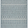 HomeRoots 8 x 10 ft. Blue Array Indoor & Outdoor Area Rug