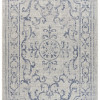 HomeRoots 8 x 10 ft. Blue Ornate Indoor & Outdoor Area Rug