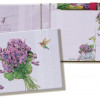 Lissom Design Sweet Violets Sticky Memo Pen Set