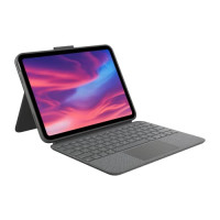 Logitech 920-011433 COMBO TOUCH FOR IPAD 10.9-INCH (10TH GENERATION) - OXFORD GREY