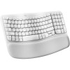 Logitech 920-012275 WAVE KEYS OFF-WHITE ERGO KEYBOARD