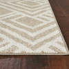 HomeRoots 79 x 114 in. Beige Polypropylene Rug