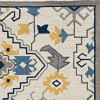 HomeRoots 60 x 90 in. Ivory Polypropylene Rug