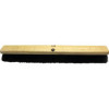 Genuine Joe Hardwood Block Tampico Broom, Brown & Black