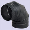 Selkirk Corporation 8 Inch Model DSP Double-Wall Stovepipe 90 Deg Elbow