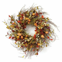 Cape Gooseberry Wreath 20"D
