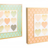 Heart Design Wall Plaques (2 Asst) 16