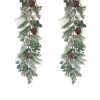 Pine and Eucalyptus Garland 6'L Plastic/Polyester