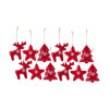 Tree/Star/Deer Ornament (3 Asst) 5.25