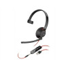 HP 80S05A6 POLY BLACKWIRE C3215 MONAURAL HEADSET +CARRY CASE (BULK)