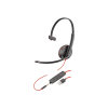 HP 80S06A6 POLY BLACKWIRE 3215 MONAURAL USB-A HEADSET (BULK)