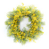 Fern and Mimosa Wreath 27