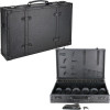 C4104 - Black Leatherette Pro Barber Portable Travel Case