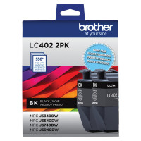 Brother LC4022PKS STANDARD YIELD BLACK INK CARTRIDGE 2 PACK
