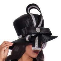 GMI Church Hat Multiple sizes available in color black and white A popular choice for its breathability and comfort.