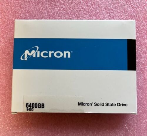 Micron 9400 25 TB Solid State Drive - Internal - U.3 (PCI Express NVMe 4.0 x4)