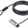 Startech SSTDC4D-LAPTOP-LOCK SLIM LAPTOP CABLE LOCK 6.6FT K-SLOT COMPATIBLE COMBINATION