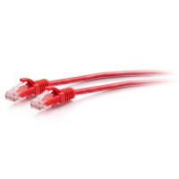C2G C2G30162 5FT/1.5M CAT6A SLIM PATCH 28AWG RED