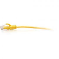 C2G C2G30168 3FT/0.9M CAT6A SLIM PATCH 28AWG YELLOW