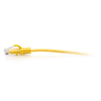 C2G C2G30170 7FT/2.1M CAT6A SLIM PATCH 28AWG YELLOW