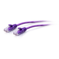 C2G C2G30192 10FT/3M CAT6A SLIM PATCH 28AWG PURPLE