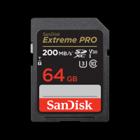 SanDisk SDSDXXU-064G-ANCIN 64GB EXTREME PRO SD 200/90MB/S RW C10 UHS U3 V