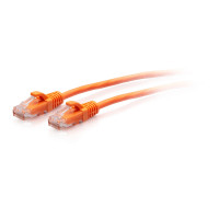 C2G C2G30174 C2G 1FT CAT6A ORANGE SLIM ETHERNET