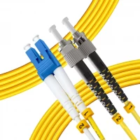 ENet LC2-OS2-8M-ENC LC TO LC OS2 SMF DUPLEX YELLOW 8M CABLE