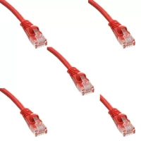 ENet C6-RD-SCB-30-ENC CAT6 RED 30FT SNAGLESS BOOT CABLE