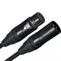 ENet XLRM-XLRF-6F XLR (M) TO XLR (F) 6FT BLACK AUDIO CBL