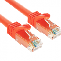 ENet C6A-OR-50-ENC CAT6A CORD BOOTED SNAGLESS 50FT ORANGE