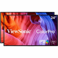 Viewsonic VP2468A_H2 24INCH COL PRO 1080P DUAL PK HEAD-ONLY IPS DOCKING MONS W/ 65W USB-C AND DAISY C