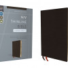 Zondervan Large Print Black Bonded Leather NIV Thinline Bible