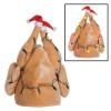 Beistle Plush Light-Up Christmas Turkey Hat - Pack of 6