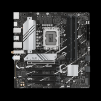 Asus Prime Desktop Motherboard - Intel B760 Chipset - Socket LGA-1700 - Micro ATX