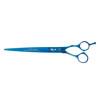Master Grooming Tools 5200 Blue Titanium Shears Straight 8.5 In